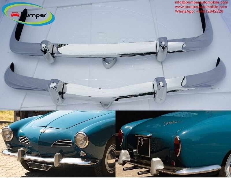 Volkswagen Karmann Ghia Euro style bumper (1956-1966) by stainless ste,Amravati,Cars,Spare Parts